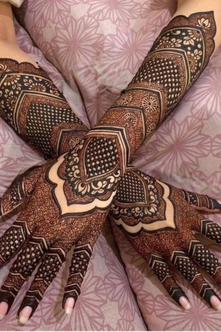 bridal mehndi design
